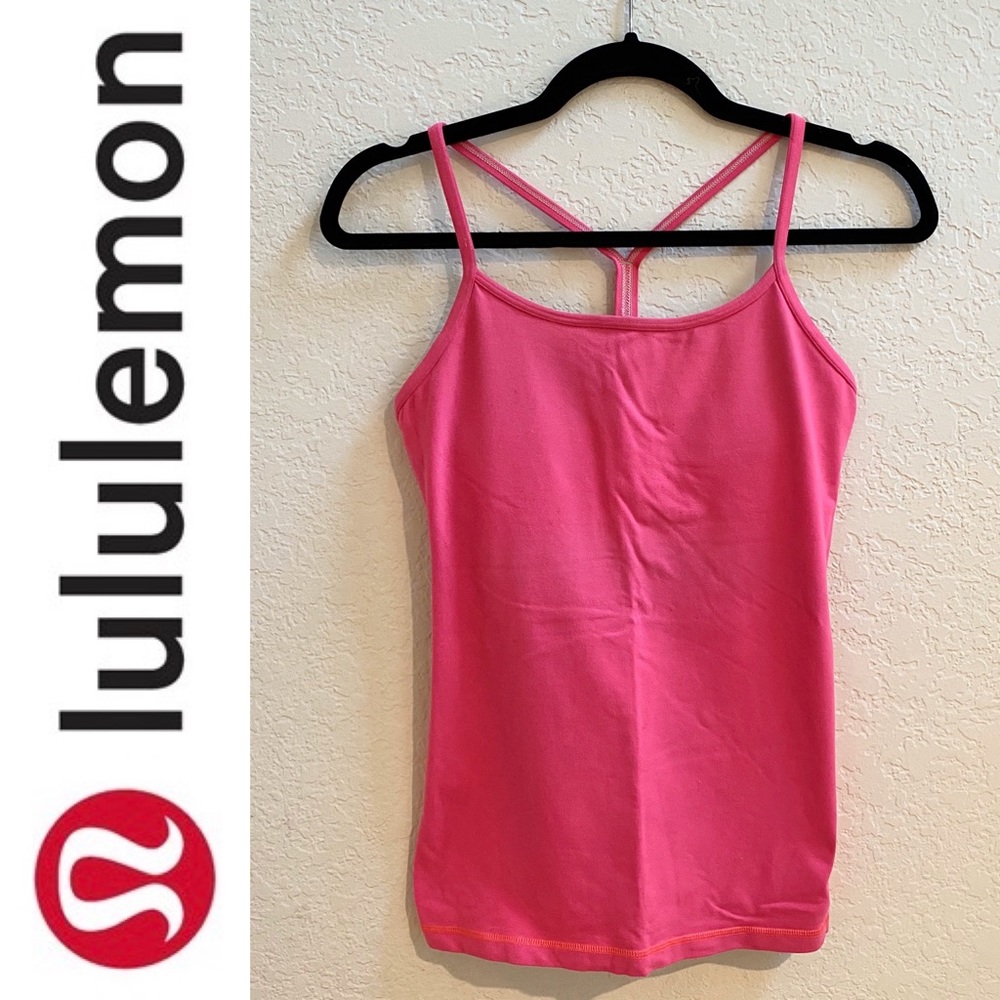 lululemon athletica Pink Tank Top